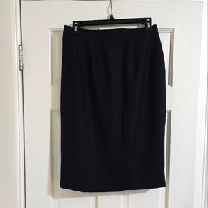 Chelsea Cambell Vintage Women 100% Wool Midi Skirt Size 10